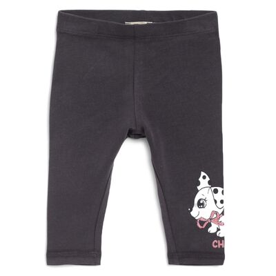 Black Jersey Leggings